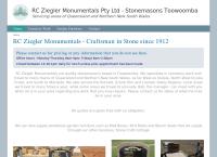 R. C. Ziegler Monumentals Pty Ltd's website