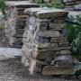 Dry Stone Entry Walls in Belair, South Australia