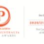 WA Prestige Award Pet Care Service of the year 2020/21