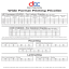 Wide format price list