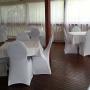 White Stretch Chair Cover