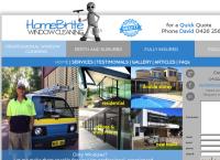 HomeBrite Cleaning's website