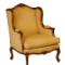 Louis XV Style Wingback Bergere Arm Chair