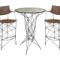 Niigata Bar Table + Stools