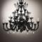 Murano Nero (Black) Ca Rezzonico Chandelier