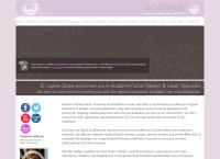 Academy Facial Plastics & Laser Specialist's website