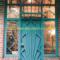 Art Deco "Plaza" style security entrance facade