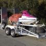 Jet Ski on vehicle trailer Sydney to Brisbane