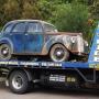 Old Austin project vehicle - a barn find.