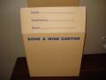 Medium Book and Wine Packing Boxes