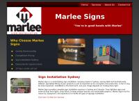 Marlee Sign Installation's website