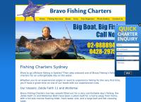 Bravo Fishing Charters's website