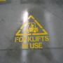 Forklift In Use