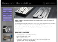 Marcus and Rose Mfg Steel Fabrication