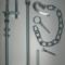 LPBH through post gate packs are easy to install and are designed to swing a single tubular gate.