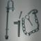TB1B through post gate packs are easy to install and are designed to swing a single tubular gate.