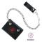 LEATHER BIKER WALLET. ALG# 44020
