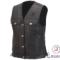LEATHER VEST COAT.ALG# 4011