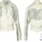 Western Style Leather Jacket.ALG# 8020
