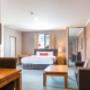 Well-equipped guest room