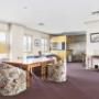 Spacious lobby