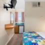 Spacious guest room