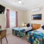 Spacious guest room