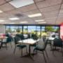 Enjoy breakfast in this seating area