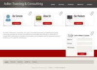 Adler Training & Consulting's website