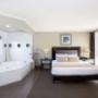 King suite with whirlpool bathtub