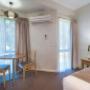 Guest room with table and chairs