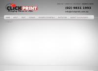 Click Printing's website