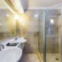 Vanity in bathroom