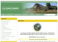 Cloncurry Shire Council's website