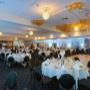 table setting done for a conference in Lansell & Bassford Rooms