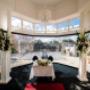 The Conservatory and the Atrium decorated