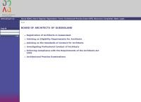 Board Of Architects Of Queensland