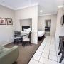 Queen room separate lounge area