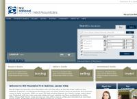 Mid Mountains Real Estate's website