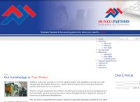 Muntz Partners Business & Taxation Advisors's website