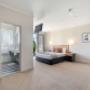 Spacious guest room