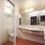 Spacious bathroom