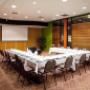 Meeting room with u-shaped setup