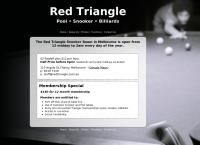 Red Triangle Snooker Room