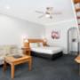 Spacious guest room