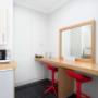 Guest room with added amenities
