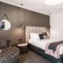 Guest room with sitting area