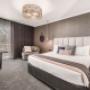 Well-equipped guest room