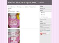 Bella Nappy Cakes's website