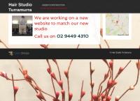 Hair Studio Turramurra's website